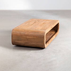 Mesa de Centro Vandana Hexa Sierra de Madera de Acacia Vacry - Product Image 3
