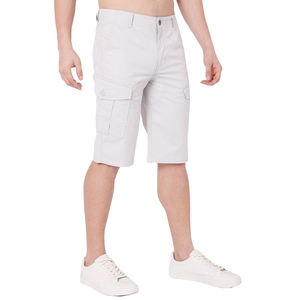 Mens sporty <b>Cargo</b> Shorts adjustable waist knitted wide leg Summer Outdoor Utility Wear patch detail For Men High Quality - Product Image 4