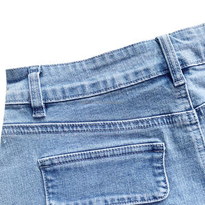 ชุดเดรสผ้ายีนส์มินิฮิปขึ้นสำหรับผู้หญิง Y2K อินเทรนด์กระโปรงตรงเซ็กซี่สะโพกใหญ่เอวสีทึบฤดูใบไม้ผลิปี2025 - Product Image 2