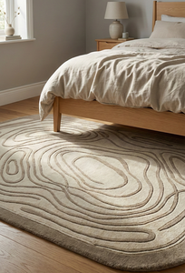 Tapis en laine faits main de luxe en gros pour salon et chambre à coucher – Moquette douce pour l'exportation - Product Image 5