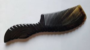 หวีทำจากเขาควาย หวีทำมือ อุปกรณ์เสริมสำหรับจัดแต่งทรงผม - Product Image 5