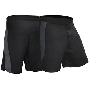 Shorts MMA pour hommes, best-sellers, haute qualité, taille élastique, pour entraînement et boxe, couleur unie, pour arts martiaux. - Product Image 1