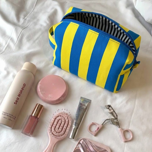Trousse de Toilette de Voyage en Toile Légère, Imperméable, Grande Capacité, avec Fermeture Éclair, Personnalisable avec Logo, Durable et Lavable, pour Hommes et Femmes - Product Image 4