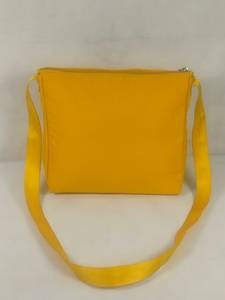 Canvas <b>Women's</b> <b>Shoulder</b> Messenger <b>Bag</b> Gold Floral Decorative Border Print Zipper Closure Adjustable <b>Shoulder</b> Strap Elegant - Product Image 3