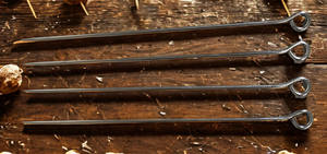 Los versátiles brochetas de acero inoxidable son un elemento esencial en la cocina. Duraderas, reutilizables y listas para todas tus aventuras culinarias. - Product Image 5