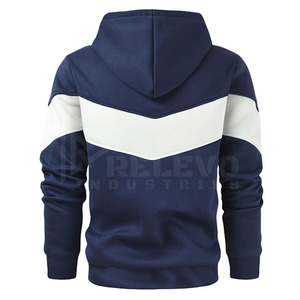 Sweat-shirt à capuche unisexe personnalisé pour l'hiver, coupe oversize, respirant, en polyester et coton tricoté, style streetwear décontracté avec poches - Product Image 3
