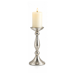 Ensemble de chandeliers en métal torsadé argenté de luxe, support de bougie en aluminium moderne pour centre de table de mariage, décoration de la maison - Product Image 4
