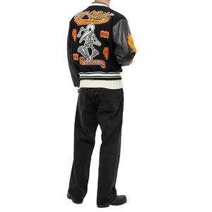 Veste universitaire de baseball en laine avec service personnalisé OEM Vestes d'hiver de grande taille haute qualité entièrement personnalisables vente entière - Product Image 3