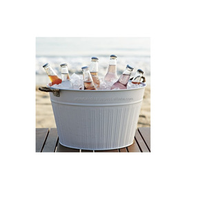 ชิลล์อย่างมีสไตล์ด้วยถังเก็บน้ำแข็งโลหะทันสมัยเหมาะสำหรับไวน์แชมเปญน้ำอัดลมและเครื่องดื่มงานปาร์ตี้ - Product Image 5