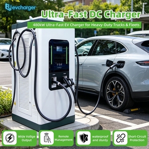 สถานีชาร์จรถยนต์ไฟฟ้าแบบเร็ว ODM OEM CCS2 Ultra 240-360kW DC  แบบสี่พอร์ต สำหรับรถบรรทุกหนัก - Product Image 2