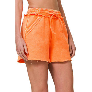 T-shirt à manches courtes en coton 100% de haute qualité, lavage à l'acide, col rond, respirant, avec logo personnalisé - Product Image 2