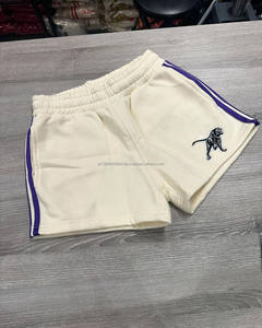 2024 <b>Men's</b> Color Block Stripe Athletic <b>Shorts</b> Cotton <b>Jogging</b> Pants Side Pocket Breathable Elastic Waist Loose Fit Solid Pattern - Product Image 6