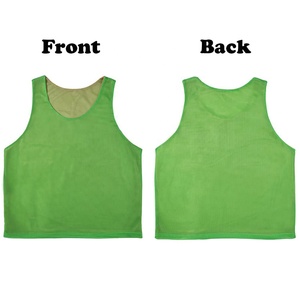 Maillots de lacrosse réversibles personnalisés pour hommes, taille plus, dos nageur, sublimation, maille respirante, 100% polyester, pinnies - Product Image 5