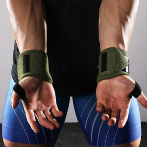 Most Demanded Heavy Duty Soft Adjustable Non-Slip Wrist Support Customizable Durable Rubber Unisex Wrist <b>Wraps</b> for Fitness - Product Image 6