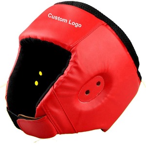 Custom Soft Sparring <b>Head</b> Gear Helmet Fight <b>Training</b> Adjustable Headgear Protector Kickboxing Safety Boxing <b>Head</b> Guard - Product Image 3
