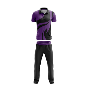 Custom Cricket Uniforms Digital Print High Quality Quick Dry Breathable 100% Polyester Short Sleeve Sports Jersey T-Shirt - Product Image 1
