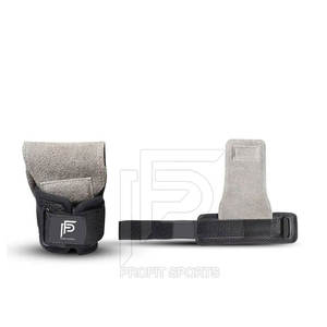 Sangles de musculation en cuir de vachette personnalisées de haute qualité, coussinets de fitness en cuir pour l'haltérophilie, directement du fabricant - Product Image 2