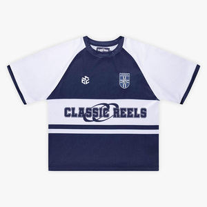 Camiseta de Fútbol Retro a Rayas - Camiseta Deportiva para Hombre con Logotipo Sublimado al por Mayor - Product Image 2