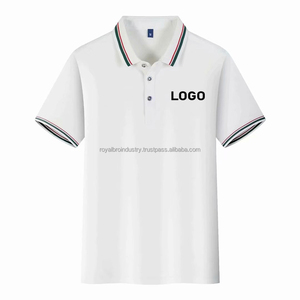 2025 Offre Spéciale hommes pour polos Logo personnalisé broderie vêtements de sport 100% coton Jersey soutien aux entreprises et golf pour polos - Product Image 1