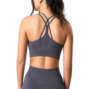 Services OEM – Nouveauté : Ensemble de yoga pour femme, haute qualité, design personnalisé, uni, grandes tailles, respirant à l'avant, écologique, 2 pièces - Product Image 4