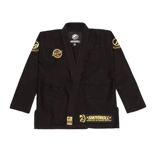 Kimono de Jiu-Jitsu BJJ Premium Black Shoyorol Batch 103 pour entraînement et compétition, Taekwondo, Karaté, 450 gsm - Product Image 1