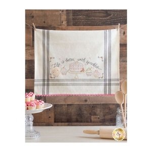 Usine directe personnalisé nouvelle saison serviettes de cuisine 100% coton à séchage rapide jetable forte Absorption d'eau nettoyage facile - Product Image 4