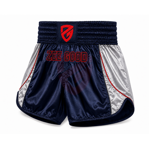 Custom Logo Men's Satin Boxing <b>Shorts</b> Elastic Waist Quick Dry Athletic Training Muay <b>Thai</b> <b>Shorts</b> Wholesale kickboxing MMA <b>Shorts</b> - Product Image 3