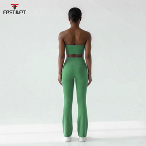New Arrival Active Wear Sets Yoga Set Sports <b>Bra</b> and Yoga Pants Leggings Yoga Sets Fitness Women at <b>Low</b> Price - Product Image 2