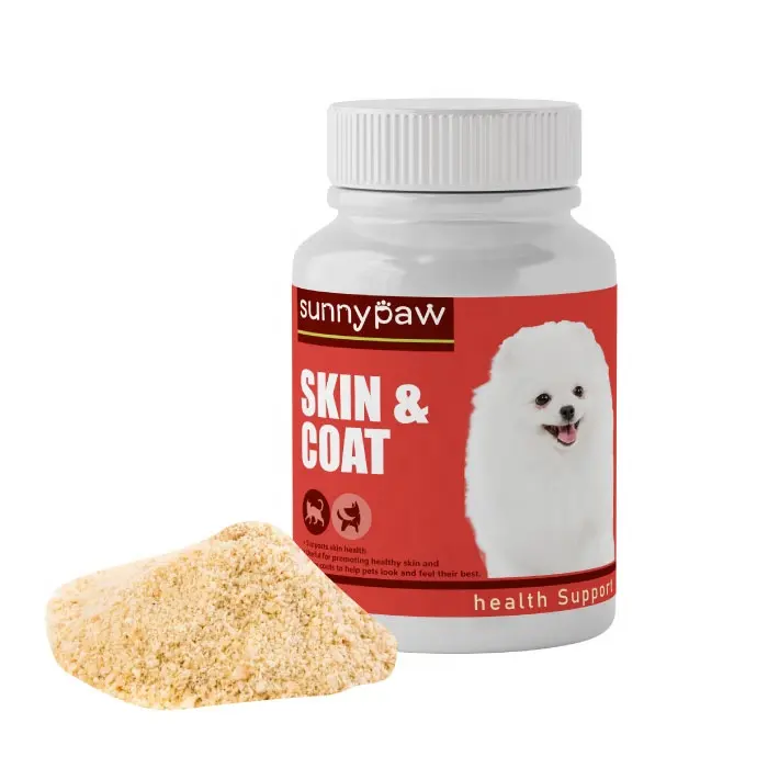 Skin Health Vitamins Supplements for Pets Radiant Skin & Coat Reduced Itching Shedding Healthy Natural EPA DHA Omega3 Fatty Acid