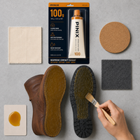 100ml Lem Kontak Neoprene Perekat Sepatu Pabrik Alat Pembuat Sepatu Perekat Kulit Bengkel Industri