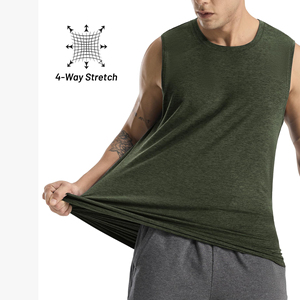 Men High Quality Tank Top For Casual Outdoor Activities Soft Touch & Lightweight Easy Care Summer Collection Blank Tank Top Men - Product Image 4