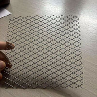 Grille métallique expansée en aluminium CR MS haute performance (2-200 mailles) pour cloisons de sécurité rigides et grilles de réfrigération