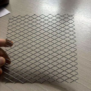 Grille métallique expansée haute performance en CR MS et aluminium pour cloisons de sécurité rigides et grilles de réfrigération - Product Image 1