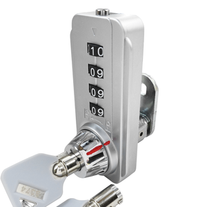 Professional B2B Security Lock, 4-Digit Combination <b>Locker</b> Lock with Master Key - Product Image 5