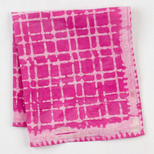 Bandana en soie de luxe OEM, forme carrée, motif nœuds, unisexe, à porter toute l'année, haute qualité - Product Image 1