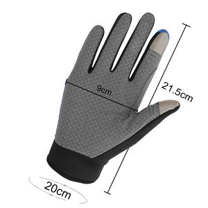 Guantes Deportivos para Correr de Alta Calidad, Ligeros, que Absorben la Humedad para Mantener las Manos Secas, con Logotipo Personalizado, Antideslizantes, para Ciclismo - Product Image 4
