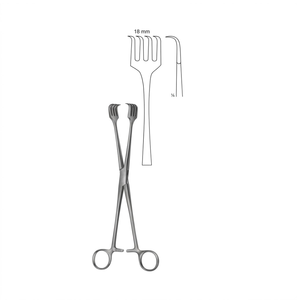 คีมจับ ALM ขนาด 260 มม. ทำจากเหล็กกล้าไร้สนิม สำหรับใช้ทางการแพทย์ - Product Image 1