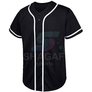 Camiseta de Béisbol Sublimada con Botones, Uniformes Deportivos para Hombre y Mujer, Jersey con Logotipo Personalizado - Product Image 2