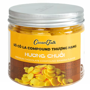 Galletas de Chocolate Compuesto al por Mayor para Fabricantes, OEM/ODM, HALAL, Botones de Chocolate con Sabor a Plátano, Productos de Panadería de Cacao a Buen Precio - Product Image 1