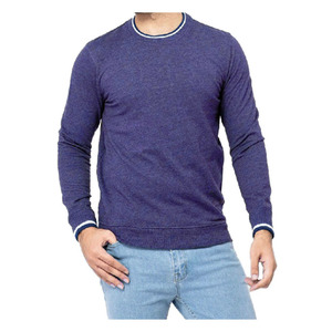 Men's Autumn Pullover Sweatshirt O-Neck Regular Sleeve Polyester/Cotton 440g Unlined Quick Dry Breathable Anti-Wrinkle Custom - Product Image 5