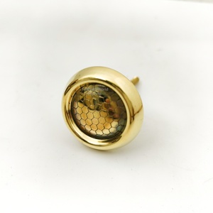 Kéo ngăn kéo vàng sang trọng với đôi cánh bướm trắng tinh tế & ngôi sao thiên thể chi tiết phần cứng đồ nội thất nghệ thuật - Product Image 3