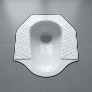 Asian Style Eastern <b>Ceramic</b> Squatting <b>Pan</b> Orissa WC Toilet Floor Mount Porcelain Sanitary Ware For Export - Product Image 5