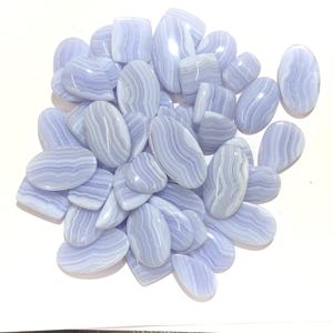 Natural Blue Lace Agate <b>Quartz</b> Gemstone High Quality 10mm 8mm 3mm Loose Gemstones with IGI Certificate - Product Image 3