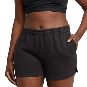 Shorts pour femmes en molleton français respirant, séchage rapide, coupe ajustée, style moto et biker, en laine/cachemire, teint sur mesure, pour toutes les saisons - Product Image 3