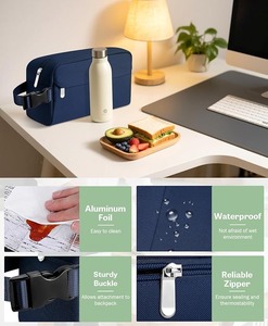 Leak-proof Both Handle and Shoulder Strap Vietnam Cooler Bag Lunch Custom Outdoor Insulated Lunch Cooler Tote Bag OEM - Product Image 3