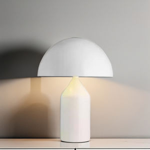 โคมไฟตั้งโต๊ะ LED ที่ทันสมัยพร้อมการปรับแต่งสีทองเหลืองเห็ดดีไซน์สำหรับบ้านและห้องนอนแหล่งจ่ายไฟฟ้า - Product Image 6