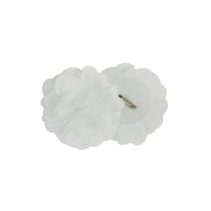 Panneau de rideau solide orné de fleurs avec accessoire à panneau unique pour poteaux et rails de rideaux - Product Image 6