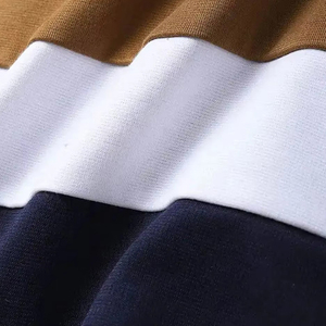 T-shirts pour hommes de haute qualité 2026 – Mélange personnalisé avec logo imprimé sérigraphié, col roulé tricoté, formel, respirant, streetwear - Product Image 5