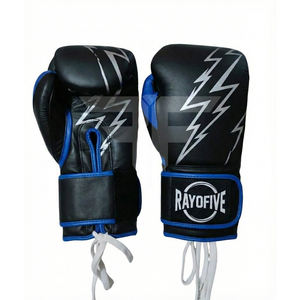 Guantes de combate profesionales de alta calidad, gran venta, 16oz 14oz 12oz onzas, para entrenamiento de Muay Thai y MMA - Product Image 1