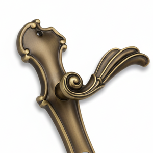 Manija de Puerta de Latón de Estilo Vintage Premium | Manija Arquitectónica Decorativa para Puertas de Madera, Casas de Lujo e Interiores de Diseño - Product Image 2